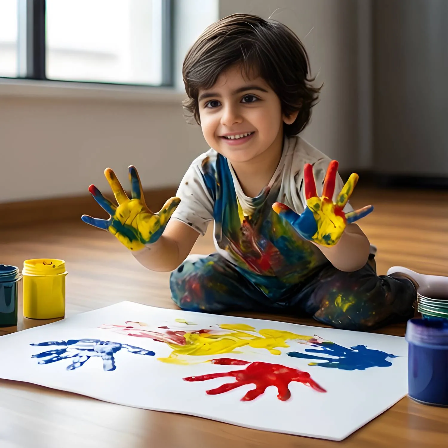 خرید رنگ انگشتی ایمن و قابل شستشو برای کودکان در نوت‌کالا"