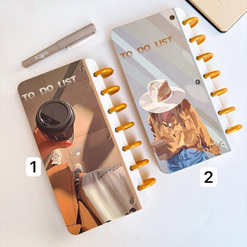 تودولیست جلد سخت دکمه ای سویل مدل1515