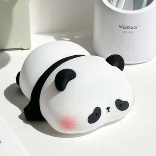 چراغ خواب سیلیکونی طرح پاندا خوابیده