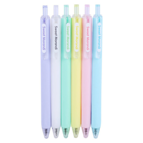 خودکار6 رنگ فشاری پاستلی