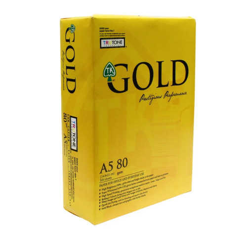کاغذ گلد سایز A5 بسته 500 عددی