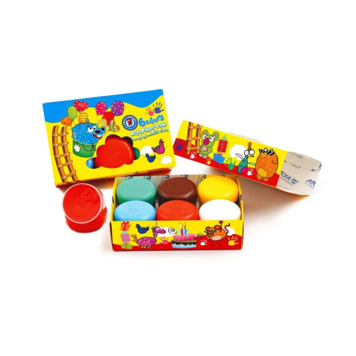 رنگ انگشتی 6 رنگ آریا کد 65171