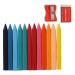 مداد شمعی 12 رنگ فابر کاستل مدل Grip Erasable